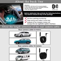 11.26 "UHD 4K 2160P voiture Dvr GPS WIFI miroir Dash Cam double lentille Dashcam IPS écran caméra lecteur enregistreur flux rétroviseur 6