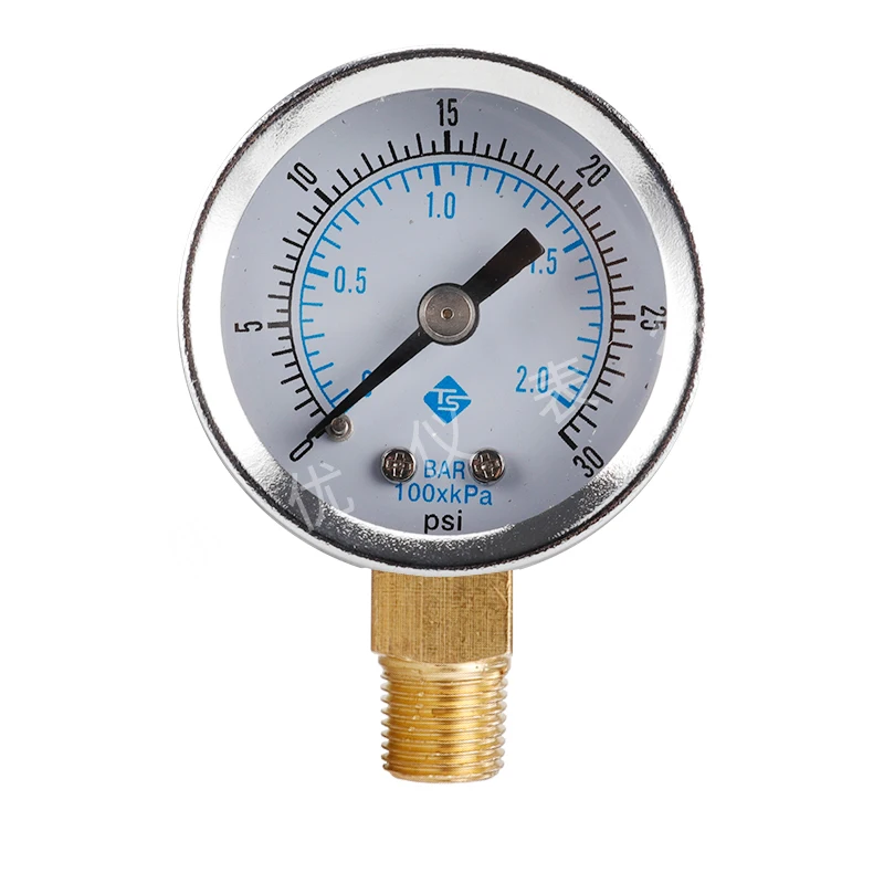 

Радиальный гидравлический Манометр 0-30psi, 0-2 бар, 1/8 bspt4, диаметр 0 мм