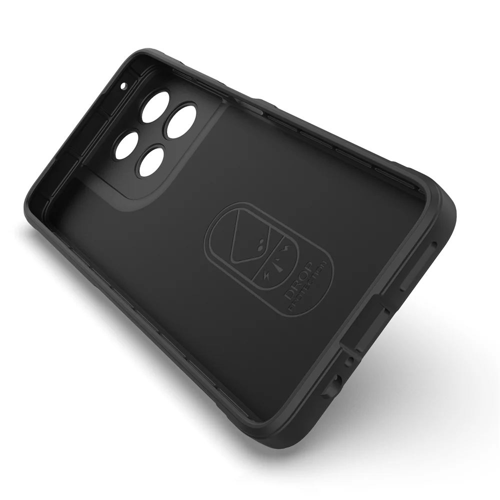 Enhanced Airbag Cushion Rubber Back Case with Rugged Armor Silicone Protection