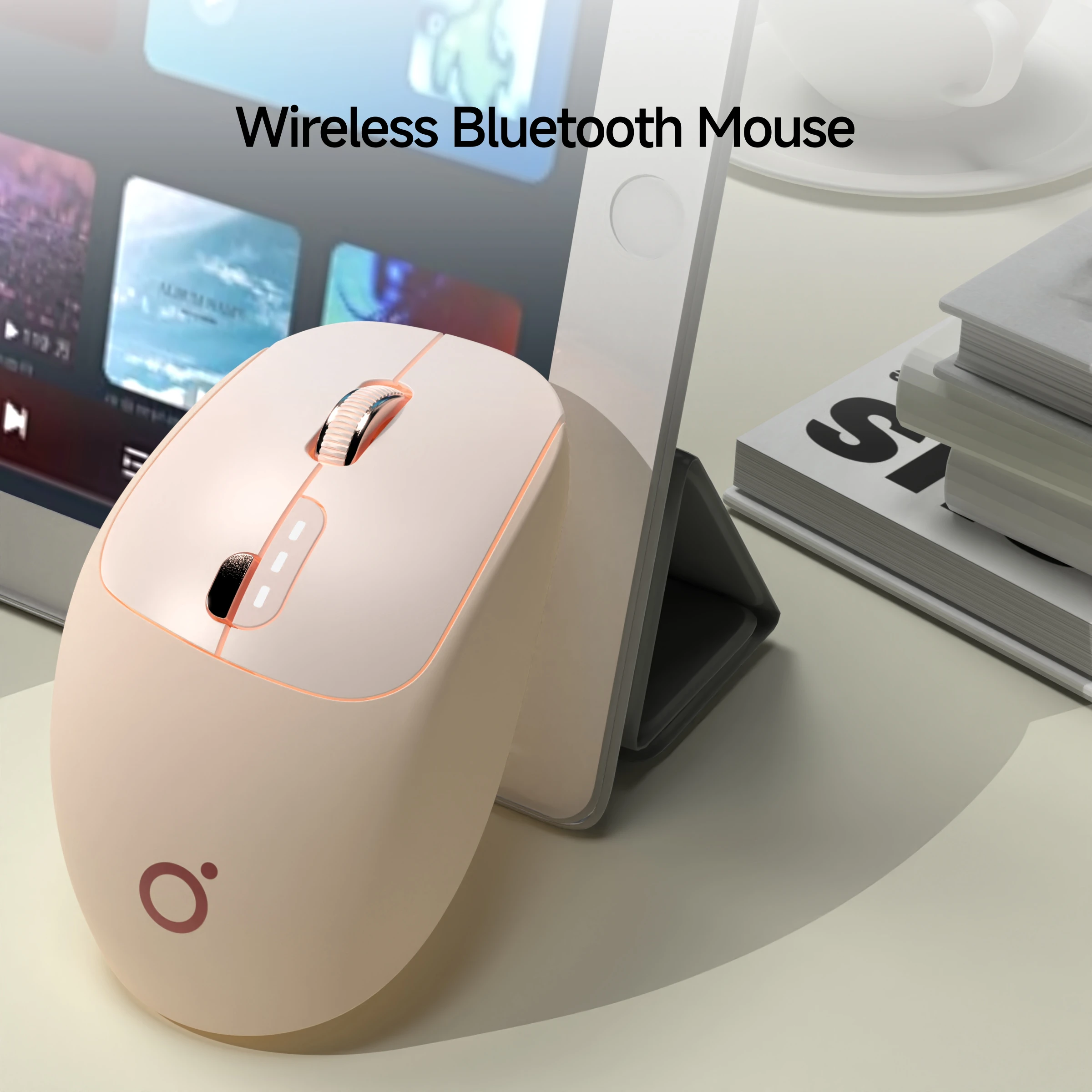EWEADN Q5 Mini Wireless Dual Mode Mouse,2.4G + Bluetooth, Rechargeable,Type-C, Silent, for Office, Gaming, Desktop & Laptop PCs