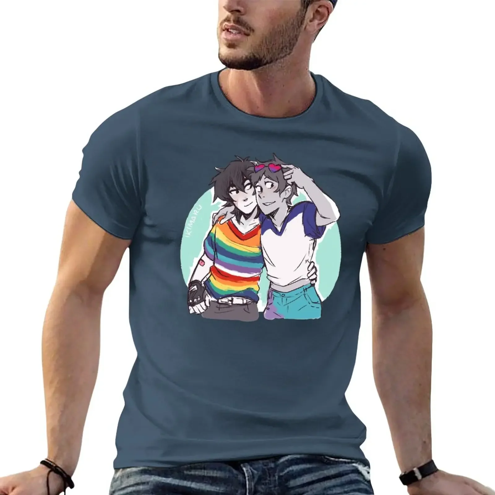 

Приталенные мужские футболки Pride Klance для мальчиков