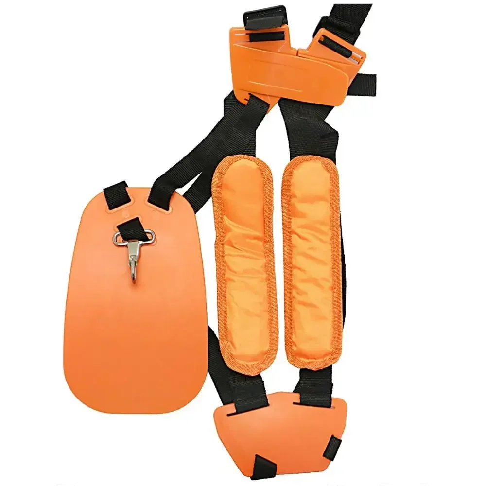 정원 트리머 숄더 하네스 - STIHL FS 브러시 커터 및 잔디 깎는 기계용 편안한 이중 어깨 스트랩 나일론 벨트