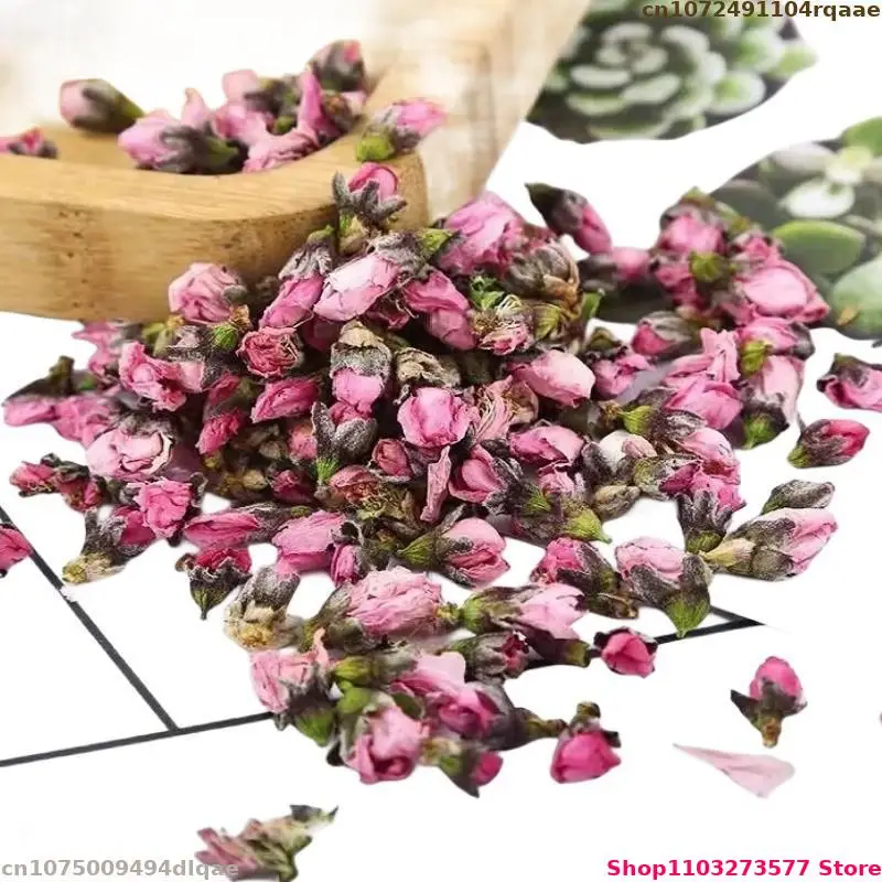 Top Natural Dried Flowers Top Peach Blossom Buds For Aromatherapy Candle Epoxy Resin Jewelry Soap Making Art Craft
