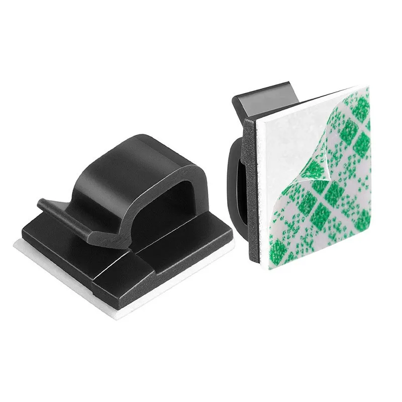 Automotive Cable Clamps Cable Clips for Car Dash Camera Dashboard Cable Clip Organizer Cars Phone Charger Cord Holder Manager USB Line Fastener