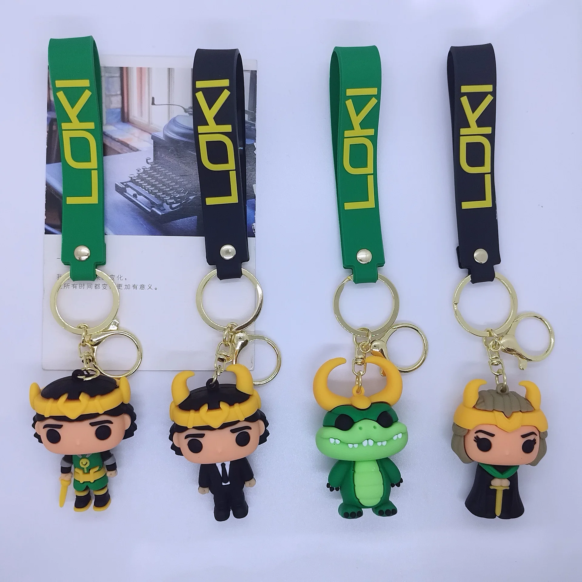 Marvel Tv Show Loki Season 2 Portachiavi God Of Evil Loki Odinson Portachiavi Avengers Figure Portachiavi Per Ciondolo Zaino