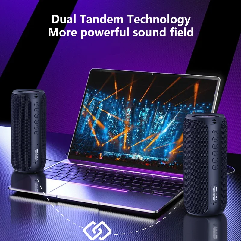 ブルートゥース　ワイヤレススピーカーセット　Dual Zealot S32 MAX 屋外ポータブルサブウーファーワイヤレス