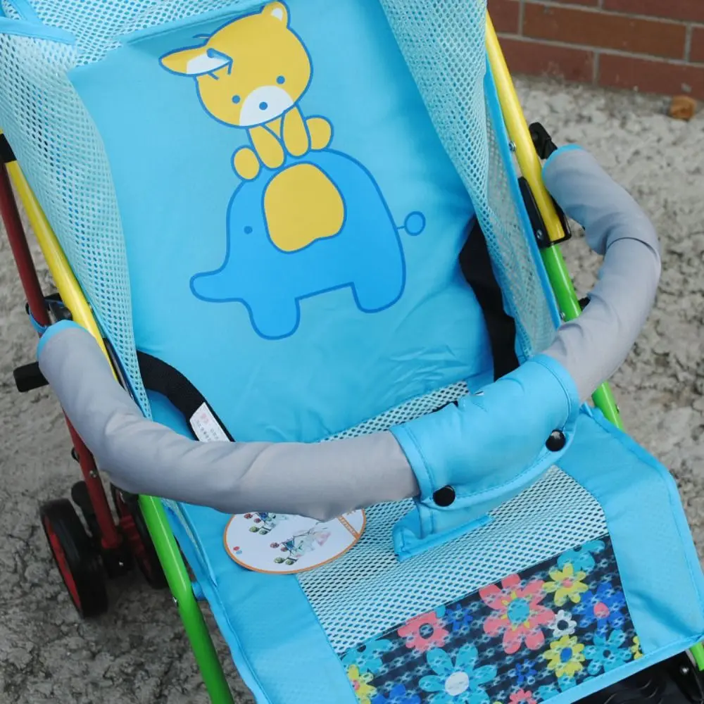 Oxford Cloth Pram Stroller Accessories Change Gloves Protect Armrest from Dirty Armrest Cover Washable