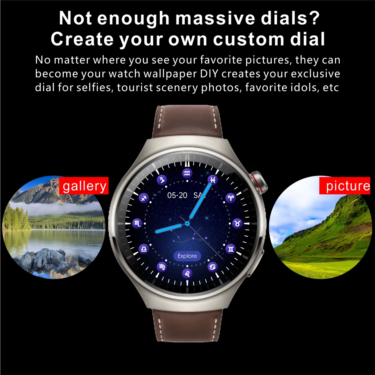 S20 Max Smartwatch Display Details