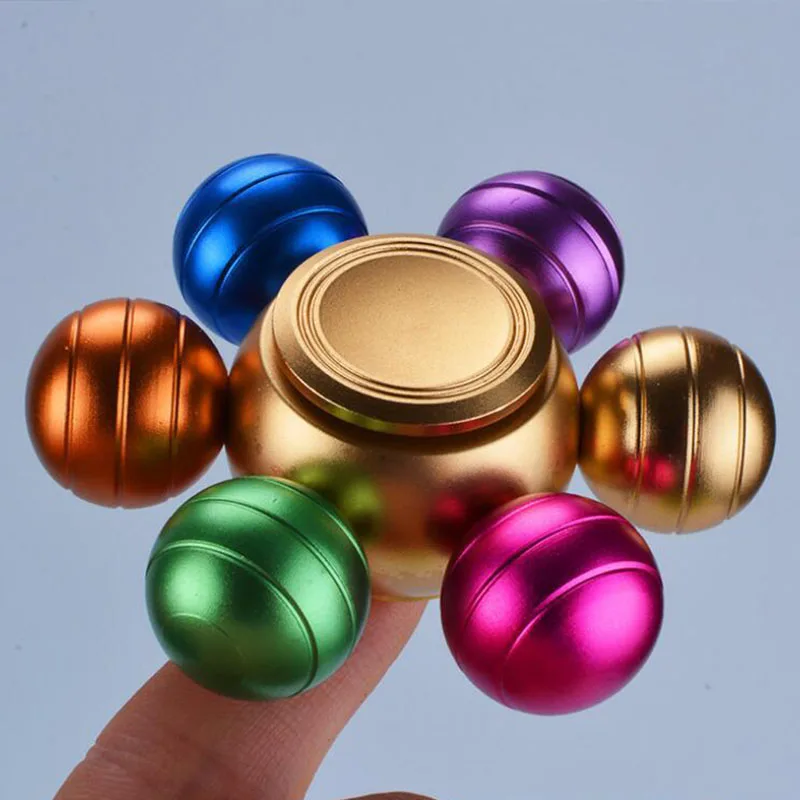 

Colorful Six Dragon Ball Fidget Spinner Zinc Alloy Magnetic Fidget Spinner Stress Relief Toys