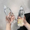 300/500/750/1000ML Glass Water Bottle Multi-function Milk Cup Portable Outdoor Sports Sealed Transparent Container for Traveling 5
