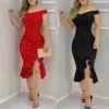 Women's Sexy Summer Off Shoulder dress