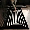 Kitchen Carpet Waterproof Oil-proof Floor Mat Pvc Leather Non-slip Foot Mats Long Strip Home Decoration Rug Alfombra De Cocina 3