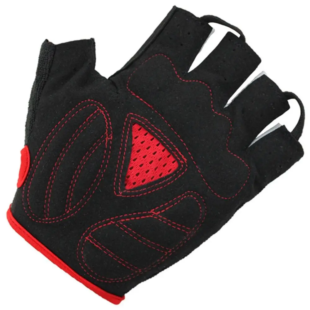 

Sweat Absorbing Skeleton Cycling Gloves Punk Ultralight Half-finger Skeleton Bicycle Gloves Durable Breathable Costumes Gloves