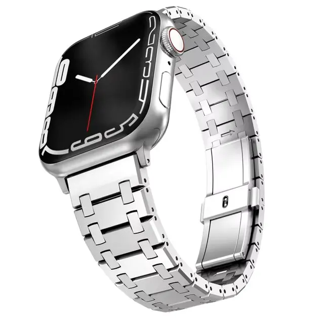 Elegant Stainless Steel Metal Business Watch Band Bracelet Strap