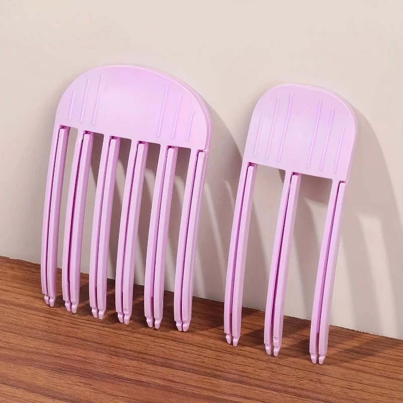 Fluffy Root-Lifting Hair Clips - Curling Bangs Styling Tool  with  Volume  Boosting  Design  for  Women's  Daily  Hair  Styling