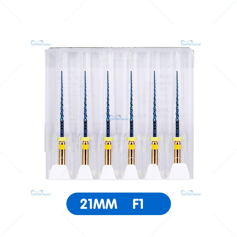 Dental Kanal Wurzel Dateien 25mm/21mm/19mm Zahnarzt Werkzeuge Wärme Aktiviert Kann Biegen für Vorbereitung Wurzel Kanal Behandlung SX-F3 6 teile/schachtel – Detail 7