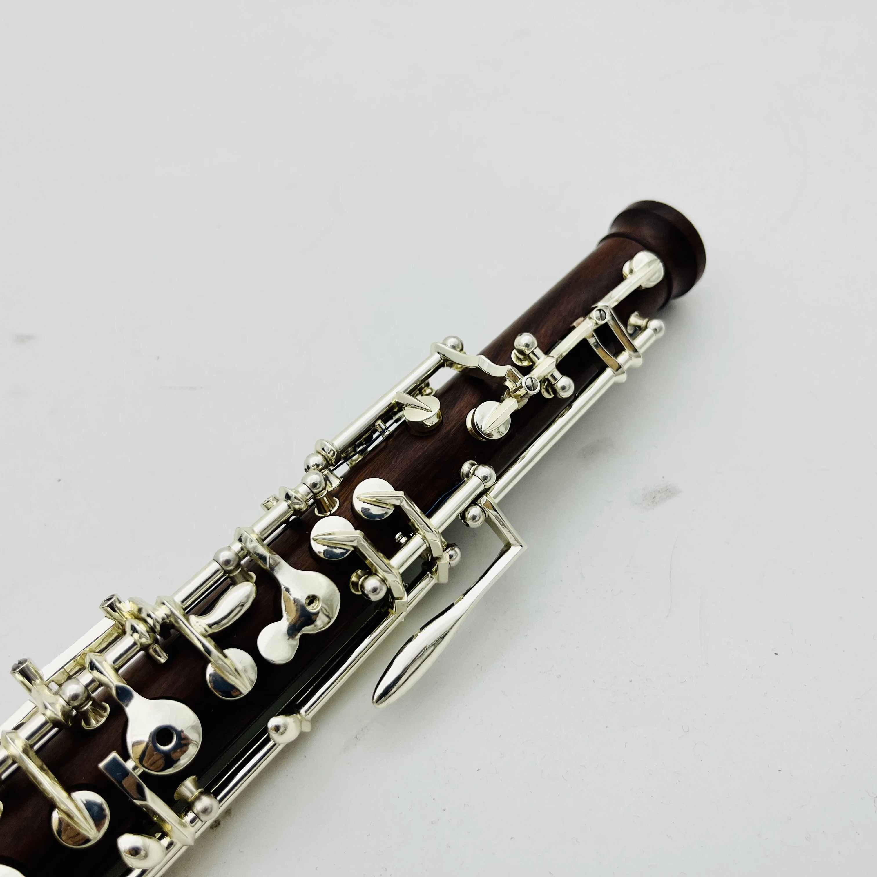 Real Pictures C Tune Oboe Red Ebony Wood Professional Performance With Case