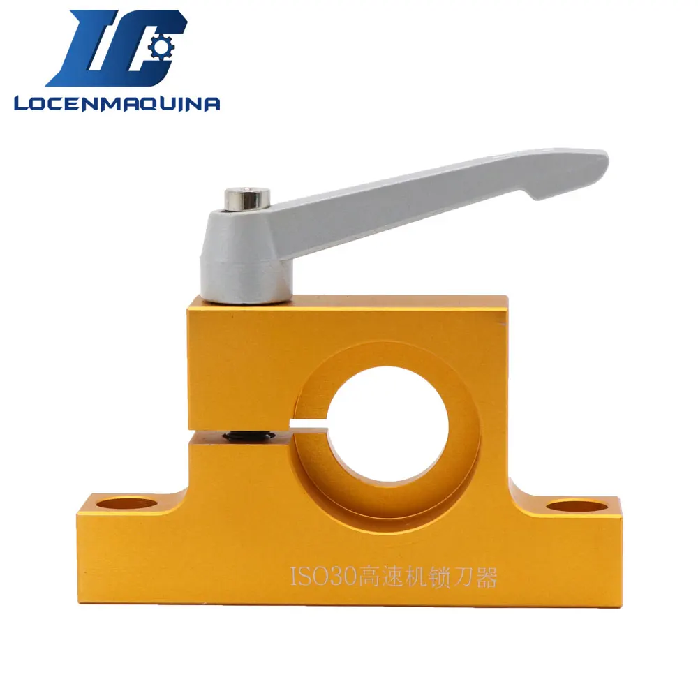 

Aluminum Material ISO30 Tool Holder Locking Device for CNC Machine Locking Knife Seat Locking Fixture