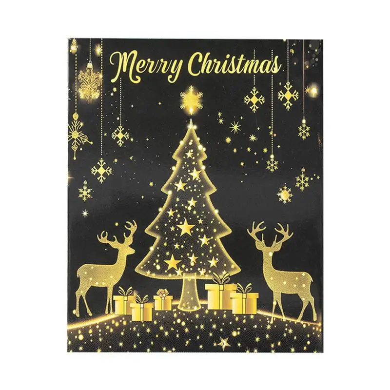 Christmas Advent Necklace Gift Box 24 Days Christmas Countdown Jewelry Earrings Surprise Gift Box Girls Princess Bracelet