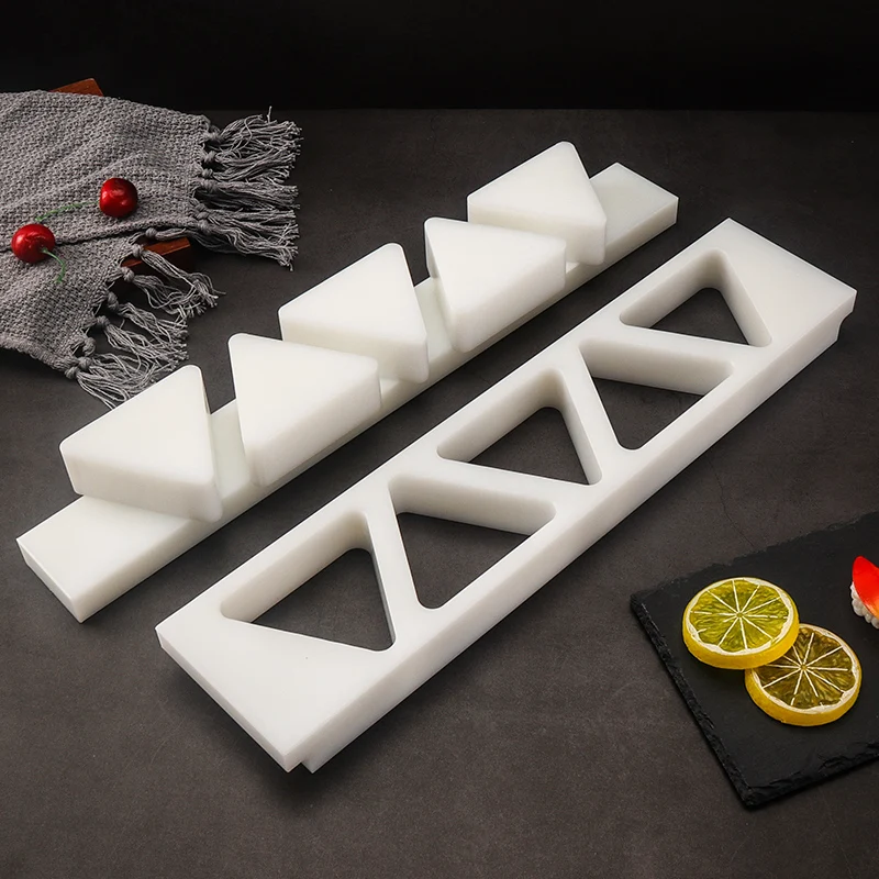 

Japanese Restaurant Triangle Rice Ball Mold With Pressure Plate Round Sushi Mould Kitchen Cooking Diy Tool