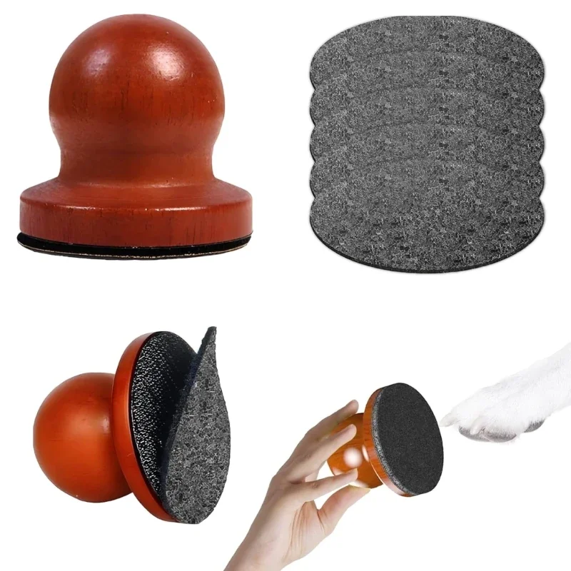 

Напильник для царапин для домашних животных со сменной наждачной бумагой, песчаная обрезка (черная наждачная бумага), царапины