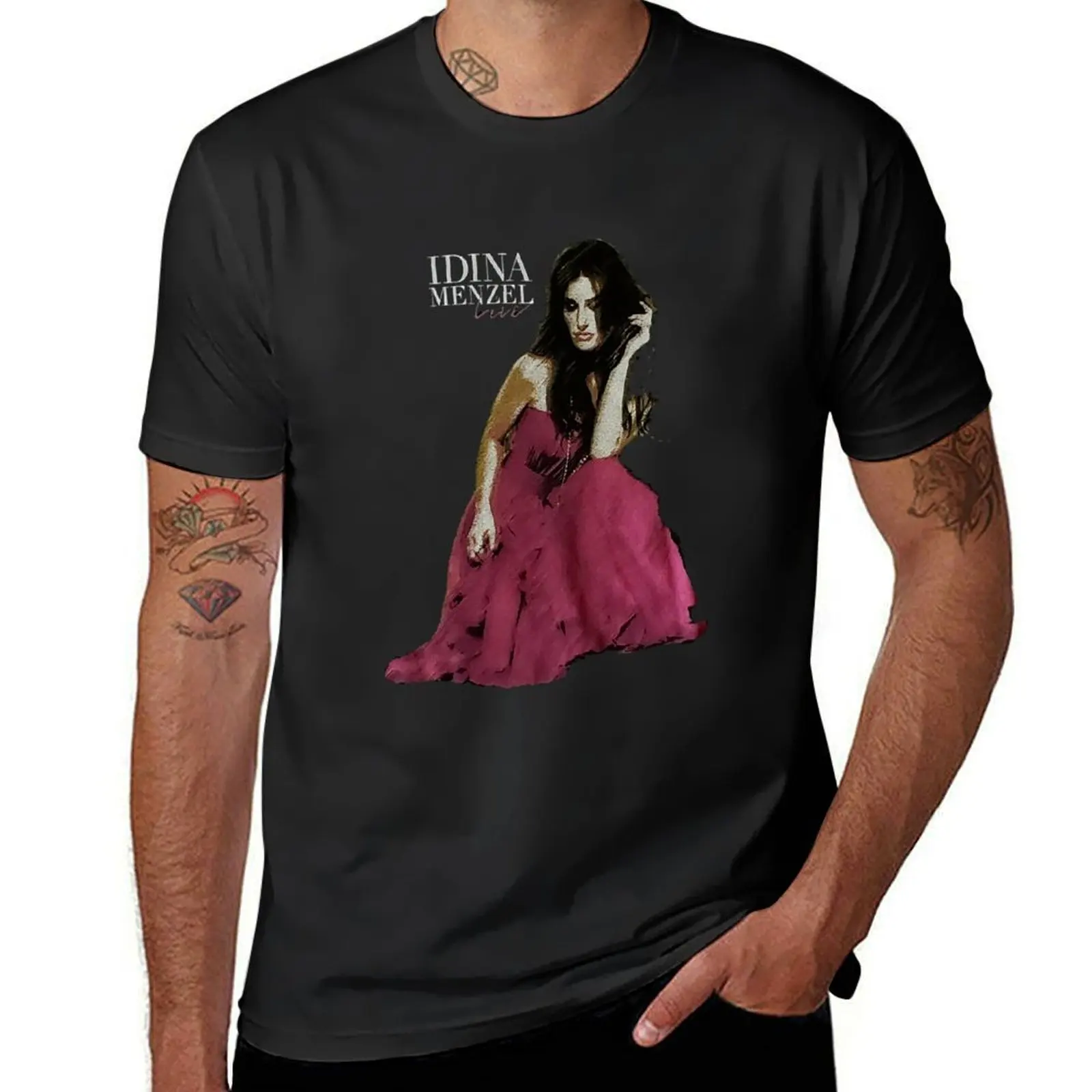 Idina Menzel a Idina Menzel a Idina Menzel T-Shirt anime summer tops mens t shirt graphic
