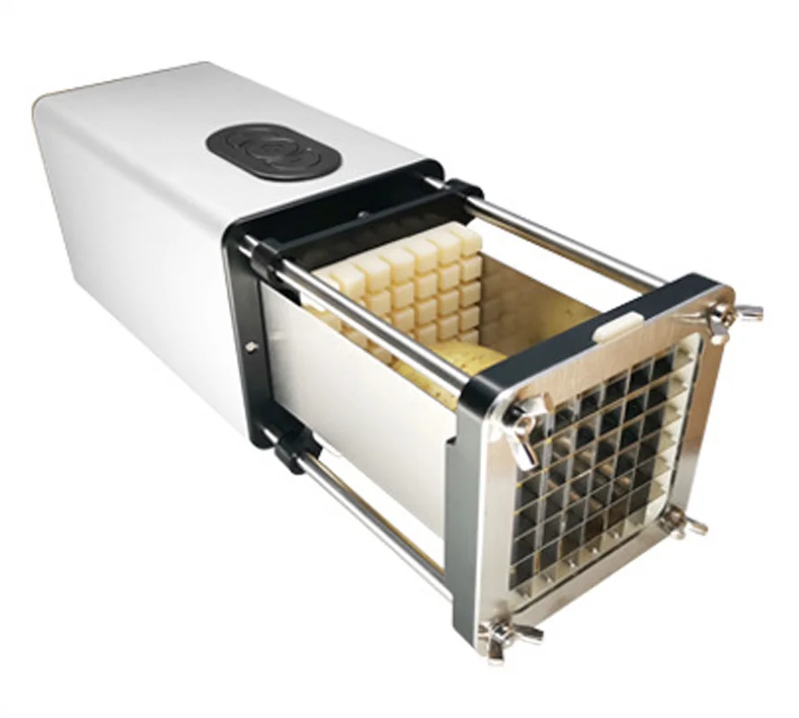 Electric Vegetable Cutter Commercial Electric French Fries Cutter Stainless Steel Potato Chips Onion Cucumber Cutting Machine Electric Vegetable Cutter