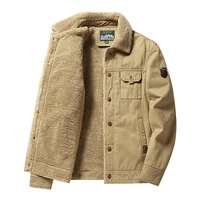 Thicker Warm Winter Jackets Men Cotton Casual Jackets Wool Liner Good Quality Outerwear Winter Coats Size 6XL Men Winter Coats 2