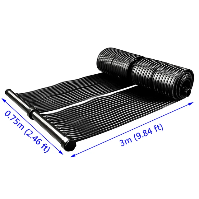 0.75x3m Sun Heater Pool Rubber Heating Mat Solar Panel for Swimming Pool  EP602 - AliExpress