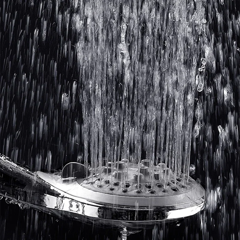 High Quality 5 Modes Round Rain Shower Head with Hose Sets Shower Holder for Bathroom Shower Accessories  Douche 6