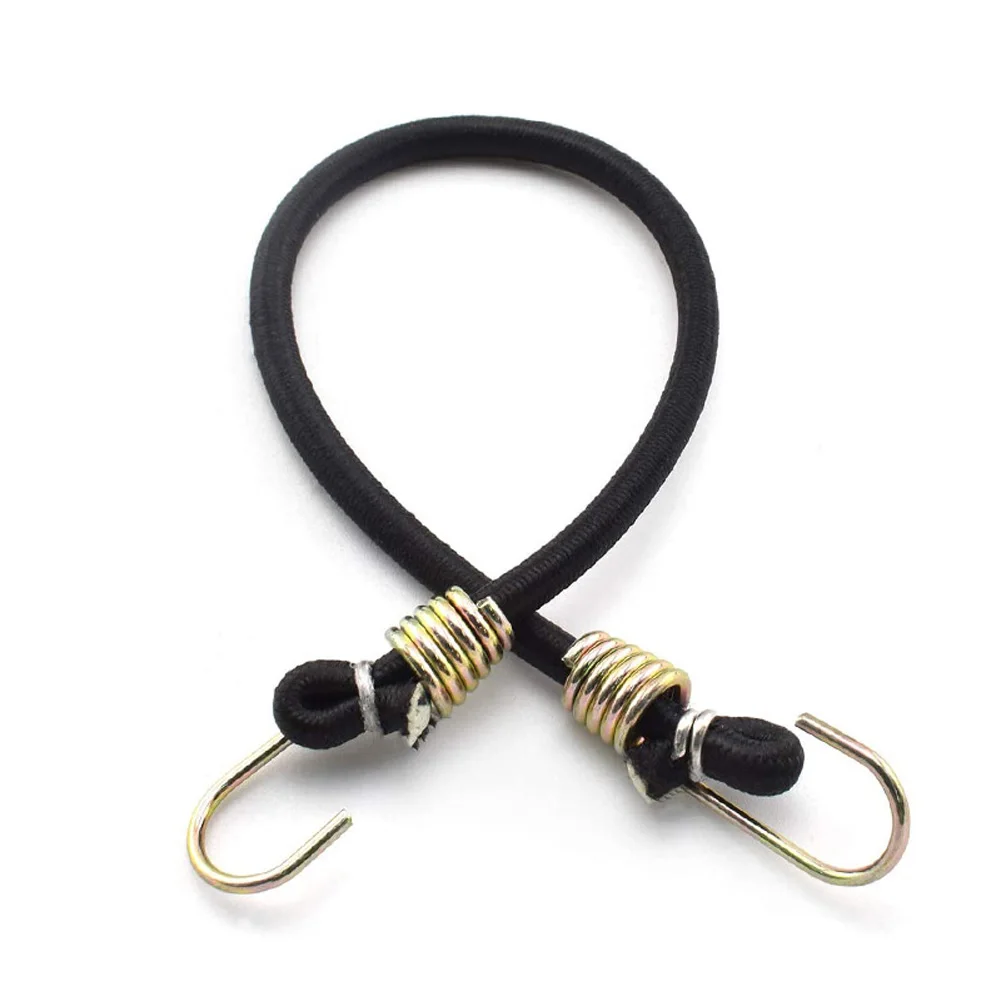 

Heavy Duty Elastic Rope Bungee Camping Exercise Fixing Strap Hiking Luggage Cords Outdoor Sports 10Pack 30cm High Quality