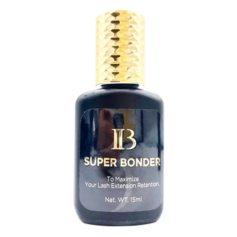 IB Super Bonder 15ml Clear Liquid Korea Original Fixing Agent Glue for Eyelash Extensions False Lash Adhesive Makeup Tools 3