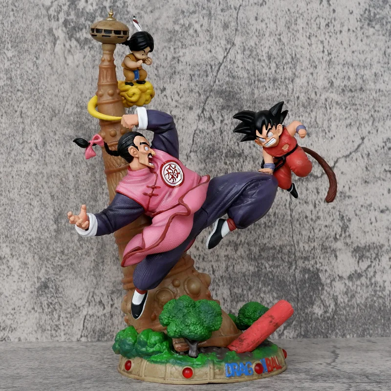 DRAGON BALL GOKU Vs Tao Pai Pai Figurine Statue Collection Jouet Manga