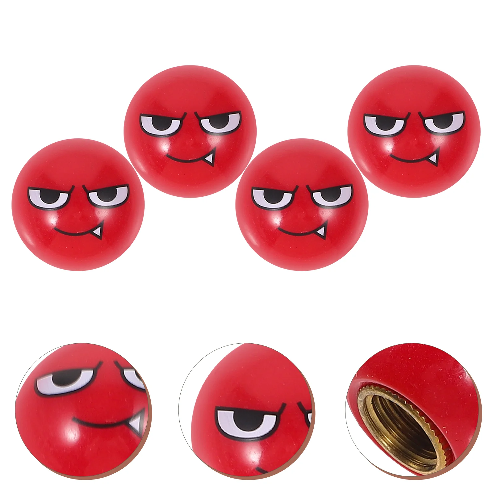 

4pcs Tire Valve Caps Automotive Valve Caps Motorcycle Tire Caps Valve Stem Caps
