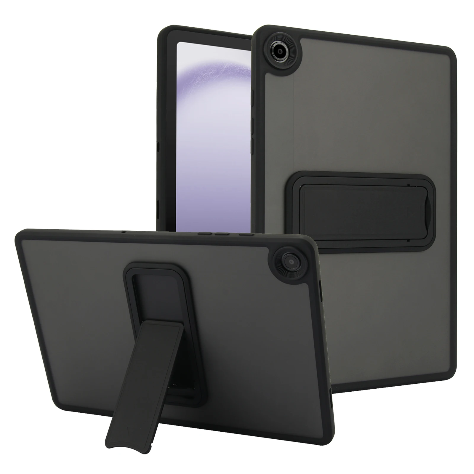 Universal Multi-Angle Tablet Stand Case with PC Back Cover