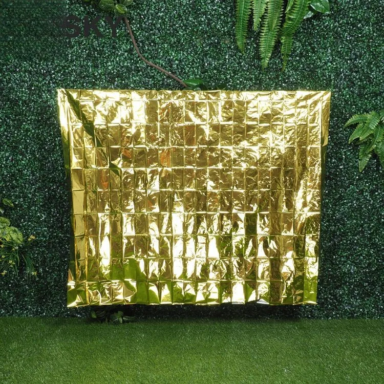 3Pcs 160 x 210cm Aluminized Film Emergency Blanket Golden Emergency Thermal Insulation Blanket Retain Body Heat For Camping