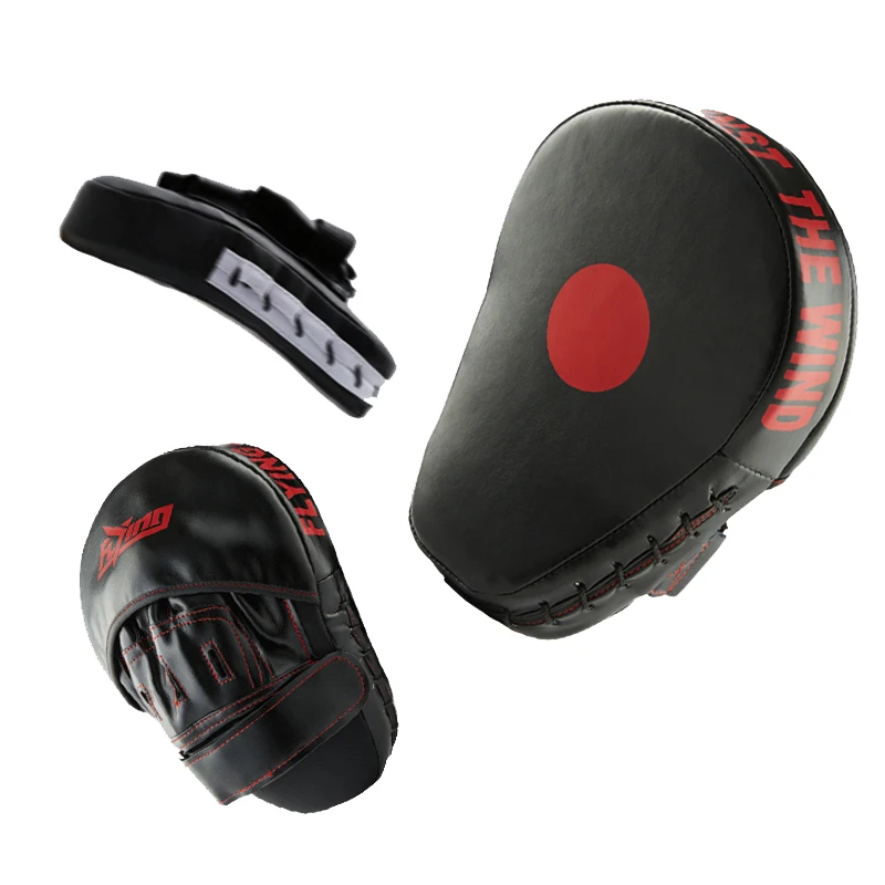 2 Pieces Arc MMA Muay Thai Boxing Focus Mitts Strike Punching Pads Kickboxing Martial Arts Sanda Boxer Training Equipment DEO boxing target boxing pad