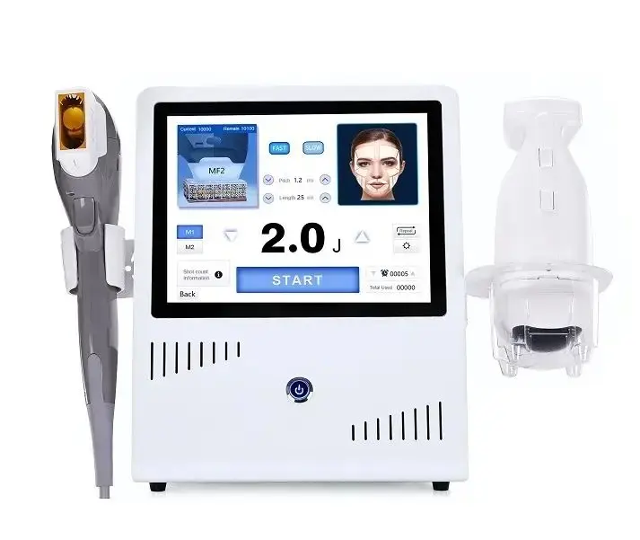 

Professional 7D Liposonix 2 in 1 Machine With 9 Cartridges Face Lifting Body Slimming For Salon With CE