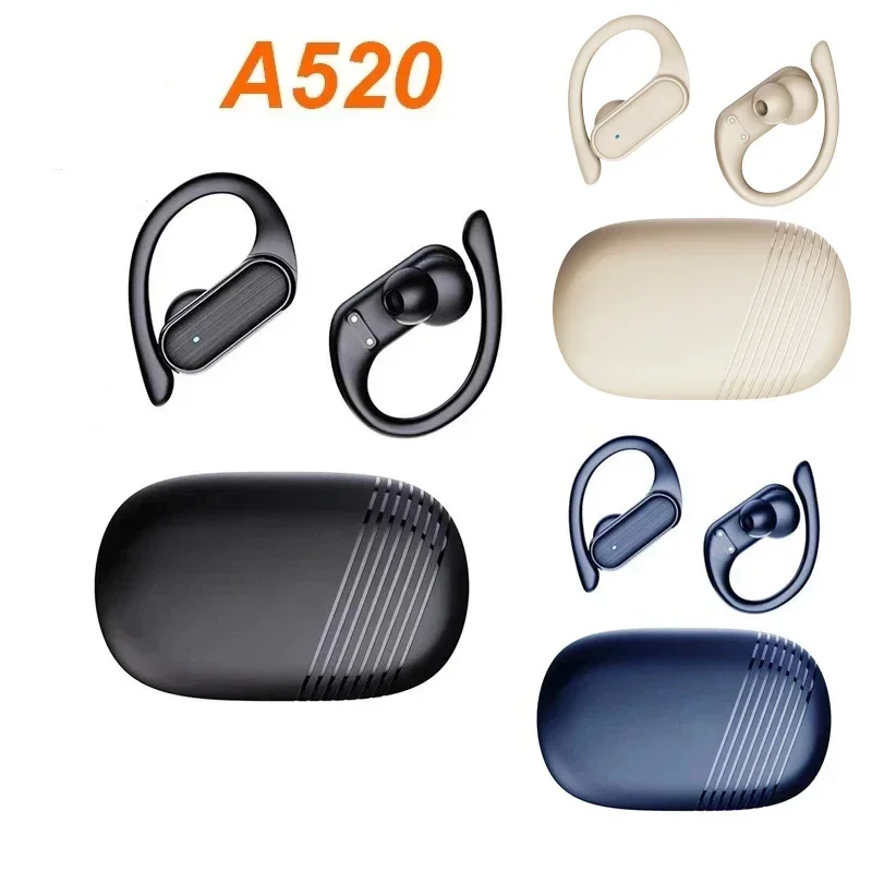 Original A520 Wireless Headphones Bluetooth 5.3 Running Game Ear Hook Headset HIFI Voice Call HIFI Stereo With Microphone 2026_voghion.com