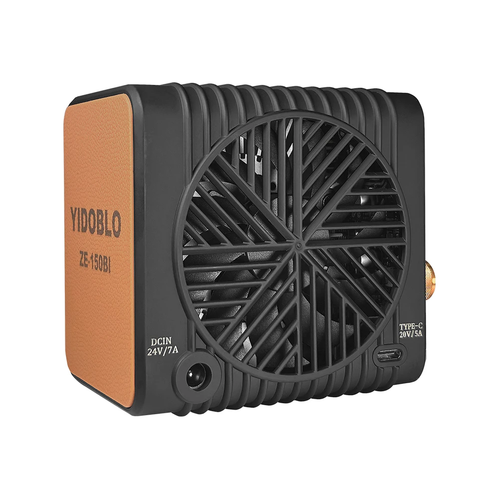 Yidoblo ZC-150Bi COB LED 조명, 사진 조명, 야외 사진 비디오 촬영, 휴대용 포켓 라이트, 150W