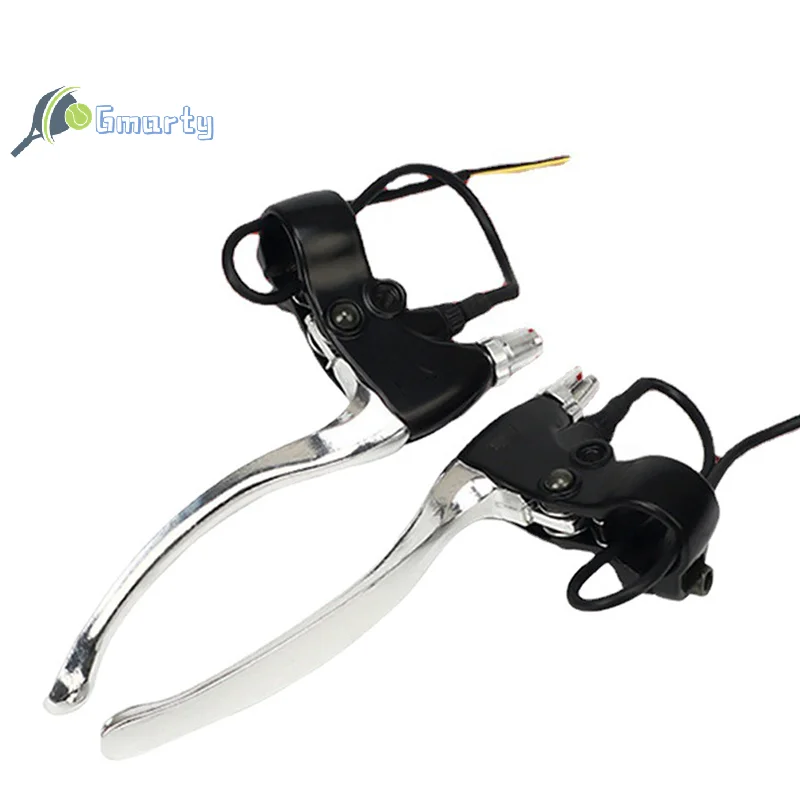 ​1 pair E-bike Brake Lever Cut-off Power Switch Universal Electric Vehicle Bicycle E-scooter Replace Spare Set Kit Lock Function
