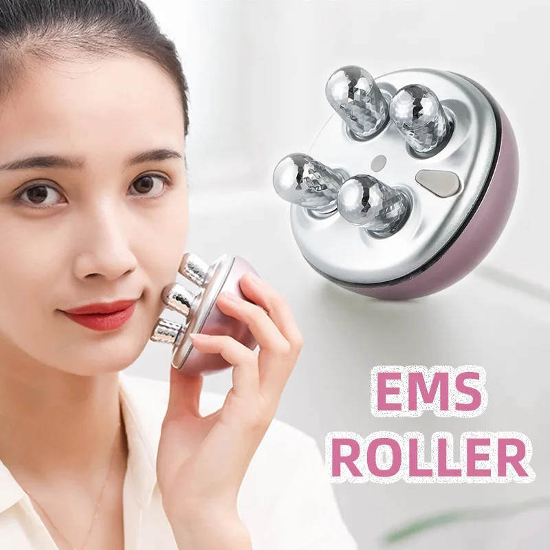 

3D EMS Roller Facial Massage Face Lifting Machine Microcurrent Face Lifting Wrinkle Remove Tightening Anti Wrinkle Beauty Tool