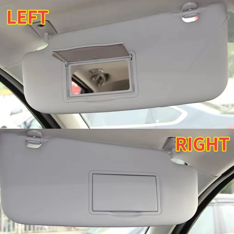 Passenger Side Sun Visor Fit For Nissan Versa 2013 2014 2015 2016 2017 - View #9