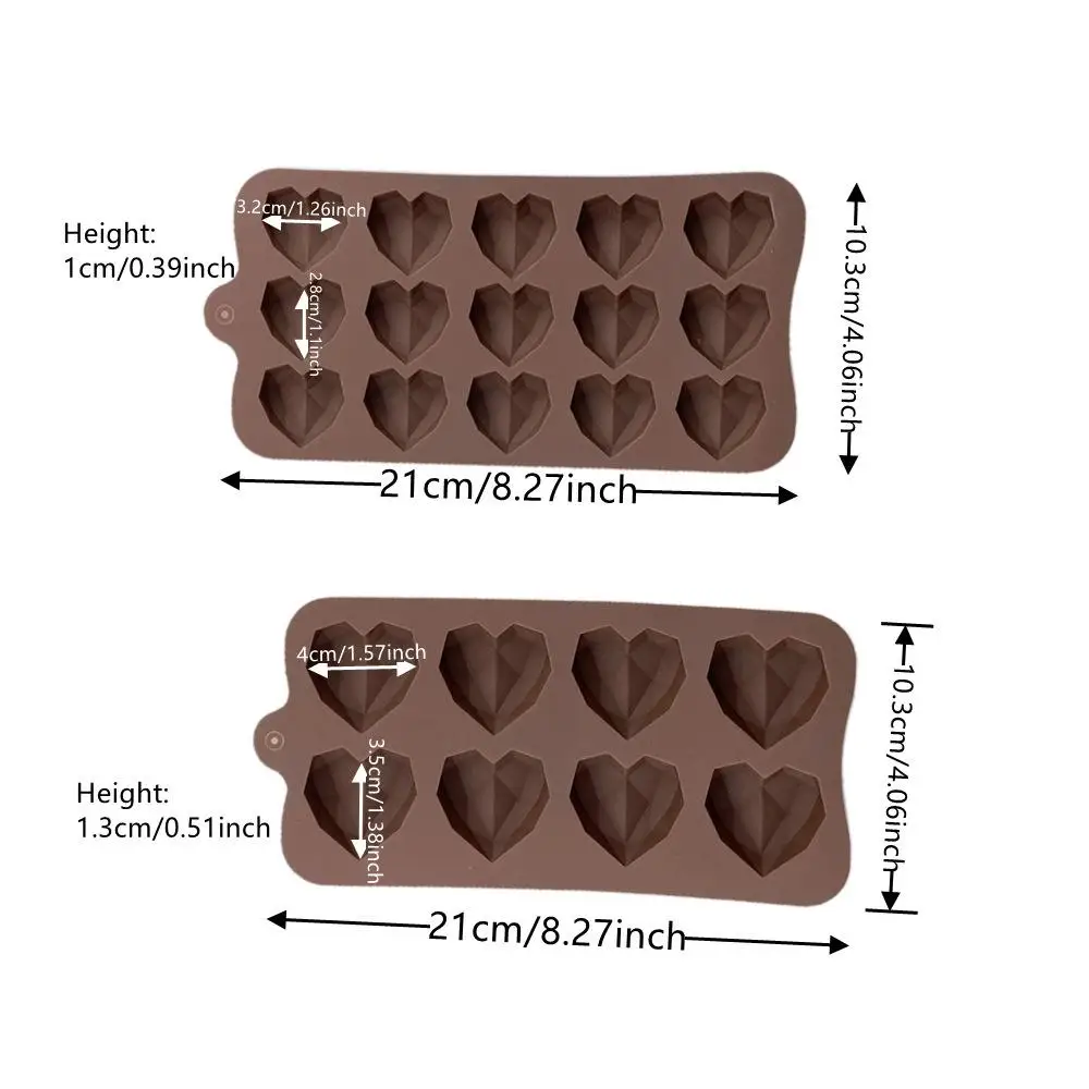 Love Silicone Baking Mold for Valentines Day New Year Ramadan Mother’s Day DIY Chocolat... - SKU SBM02220 - UGI Packaging