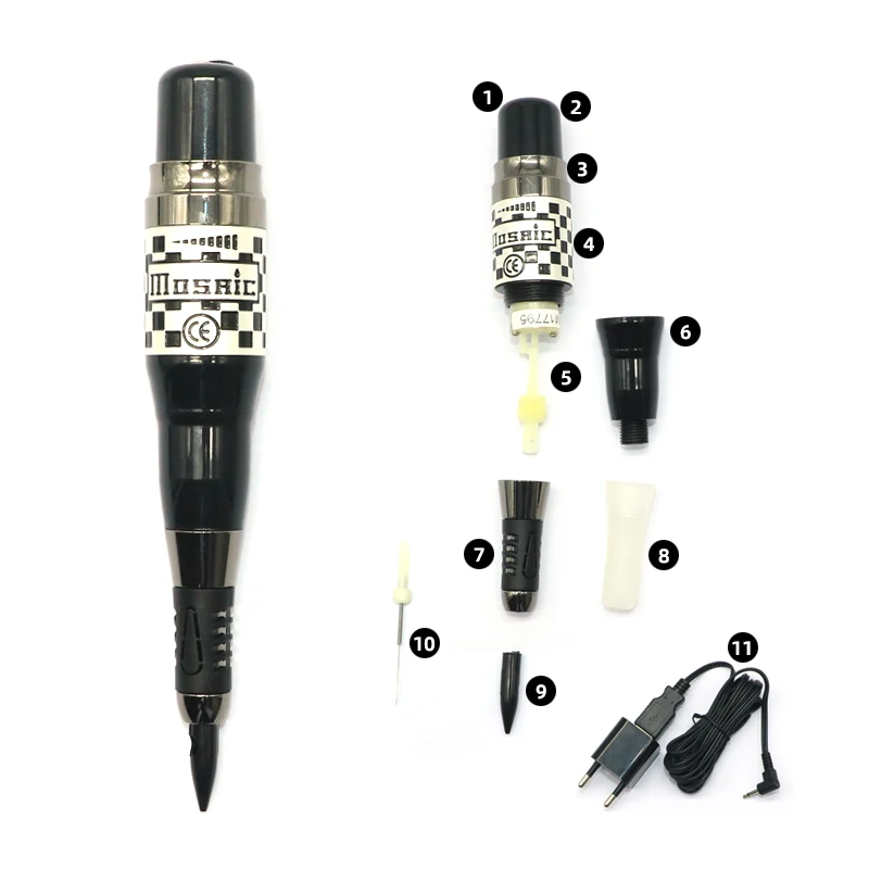 

Mosaic Machine Transmission Shaft Permanent Makeup Tattoo Accessories Components Replacement Parts