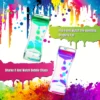 3 Pack -Calming Liquid Motion Bubbler -  Sensory Bottles - Hourglass Water Bubbler Timer - Handheld Water Game - Sensory Toys Ch 2