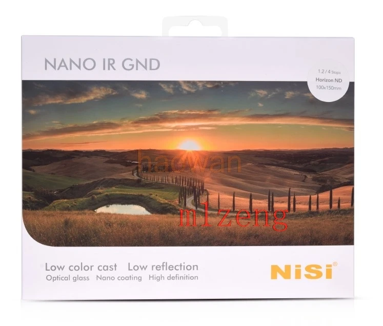 

100*150mm Horizon ND16 (1.2) 4 Stop Neutral Density square lens Filter for canon nikon sony pentax shooting sunrise sunset