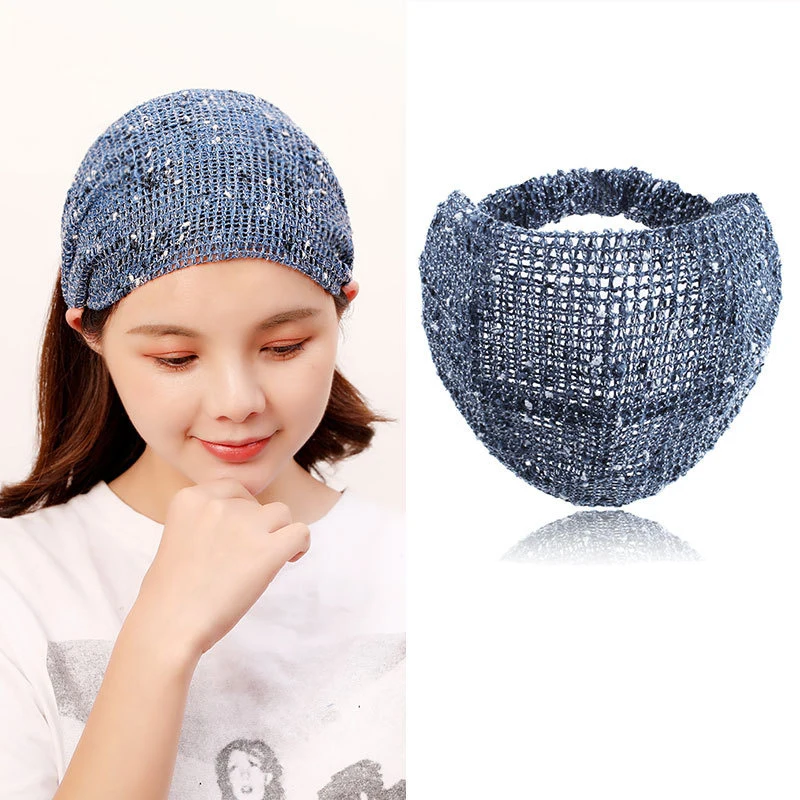 Lace Flower Elastic Headbands For Women Girls Turban Fashion Head Wrap Vintage Hair Bands Female Headwear Hair Accessories - immagine 4
