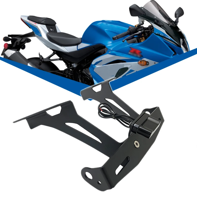 

GSXR1000 Rear Tail Tidy Fender Eliminator For Suzuki GSXR 1000 GSX-R1000 2017-2023 License Plate Holder Bracket