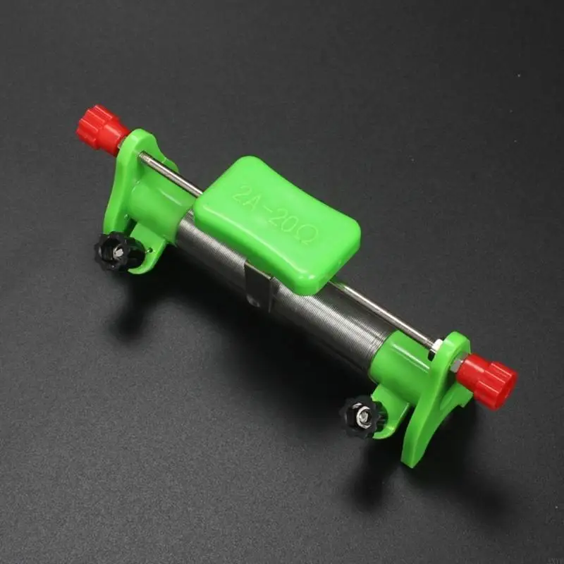 AXYB Adjustable Sliding Rheostat 2A 20&Omega; Physics Electricity Experiment Resistor For School Labs and Teaching Demonstration